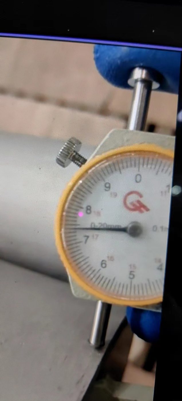 Pipe wall thickness check