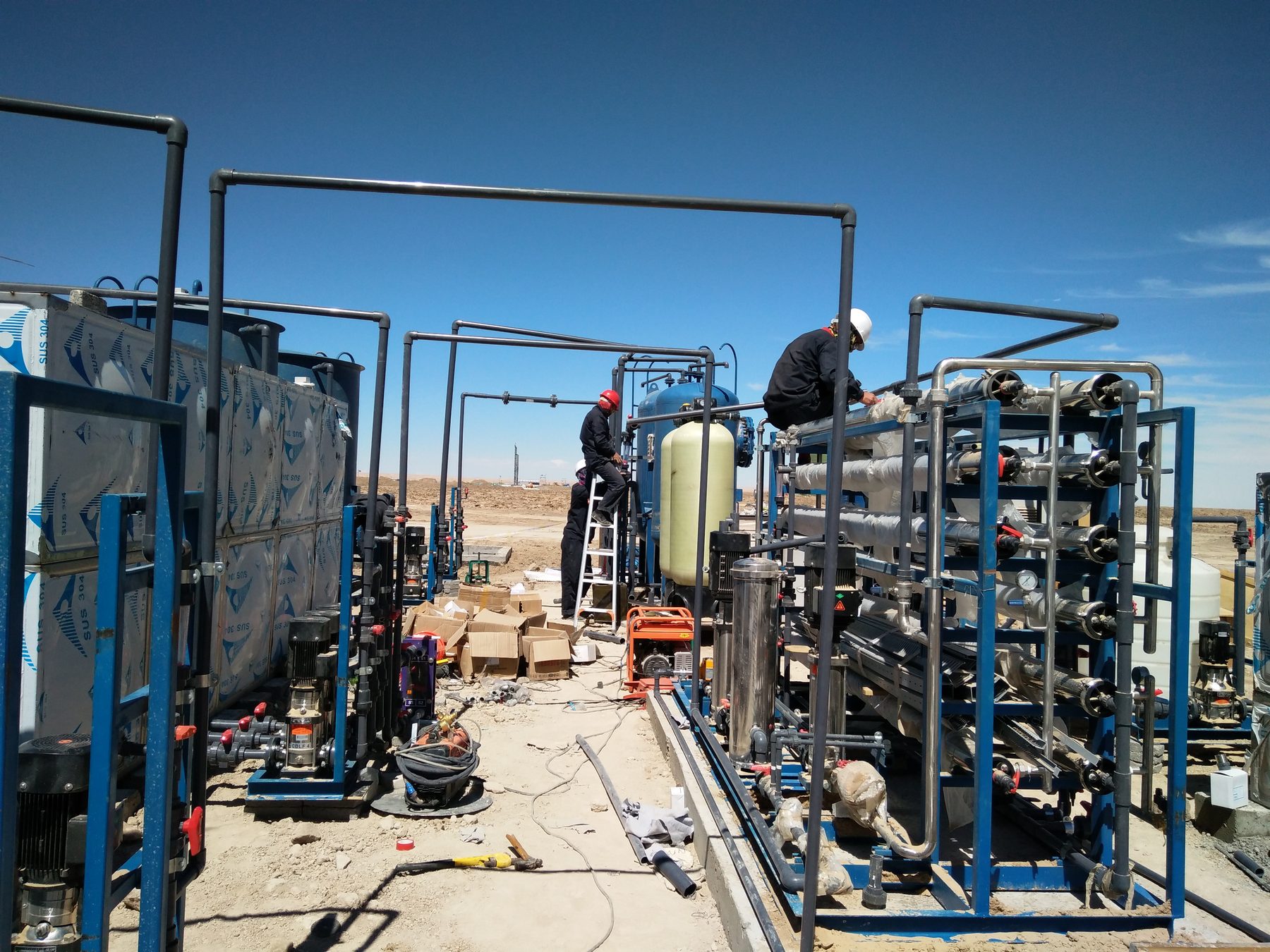 MIT Water equipment and piping installation work