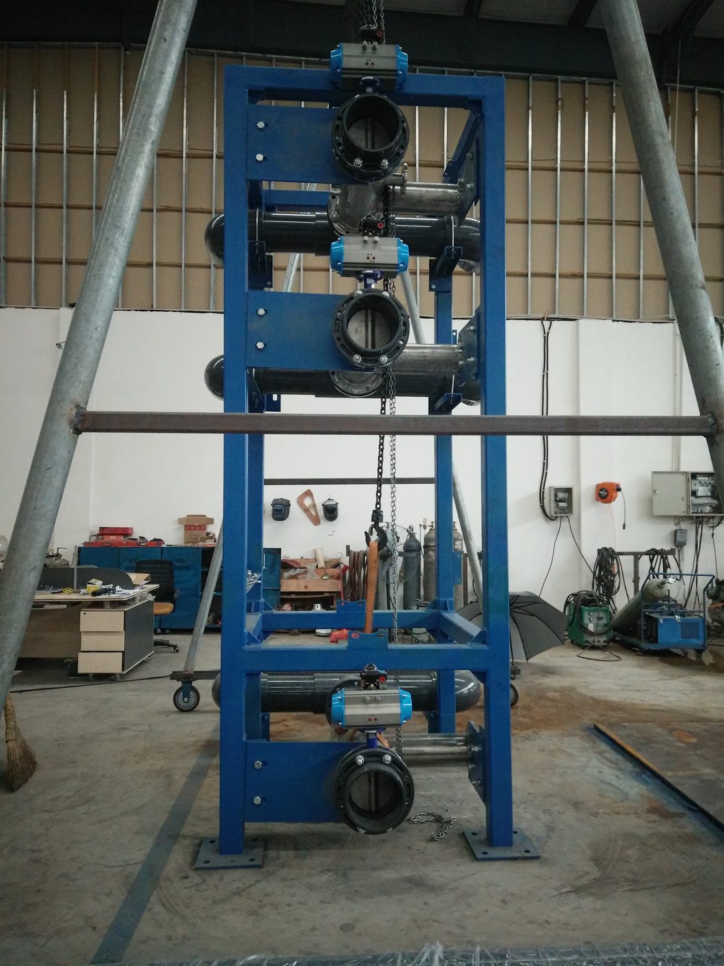 MIT Water ultrafiltration valve skid